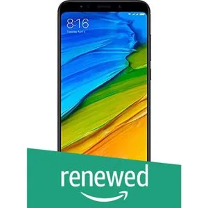 Renewed Redmi Note 5 MZB5916IN Black 4GB Rs 6499 amazon dealnloot
