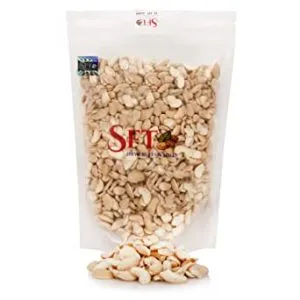SFT Cashews Kernels 4 Piece Splits Nut Rs 291 amazon dealnloot