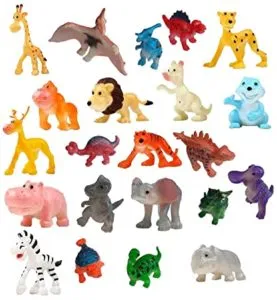 SUPER TOY Jungle Mini Cartoon Animal Toys Rs 299 amazon dealnloot