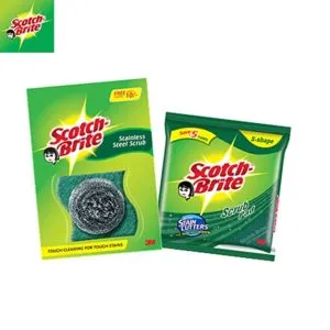 Scotch Brite 1 Piece Steel and 3 Rs 169 amazon dealnloot