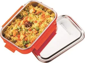 Signoraware Crispy with Steel Lid 1000 ml Rs 349 amazon dealnloot