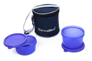 Signoraware Executive Small Lunch Box with Bag Rs 186 amazon dealnloot