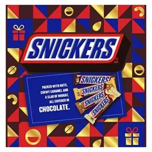 Snickers Chocolates Bar Gift Box Peanut 45g Rs 480 amazon dealnloot