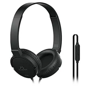SoundMagic P10S Headphones with Mic Black Gunmetal Rs 329 amazon dealnloot