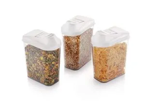 Steelo Skippar Grocery Storage Container Set of Rs 184 amazon dealnloot