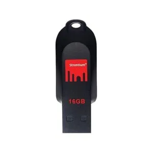 Strontium Pollex 16GB USB Pen Drive Black Rs 249 amazon dealnloot