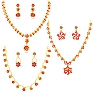 Sukkhi Jewellery Diamond Jewellery Set for Women Rs 272 amazon dealnloot