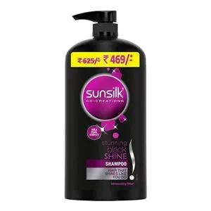 Sunsilk Stunning Black Shine Shampoo 1000 ml Rs 365 amazon dealnloot