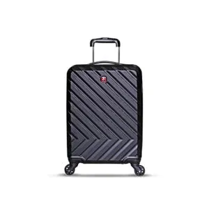 Swiss Gear ABS 55 cms Black Hardsided Rs 2560 amazon dealnloot