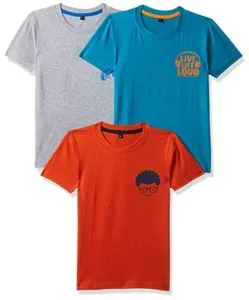 T2F Boy s Regular Fit T Shirt Rs 296 amazon dealnloot