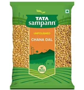 Tata Sampann Chana Dal 1kg Rs 86 amazon dealnloot
