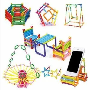 Techhark 210 DIY Toys Assembly Colorful Straw Rs 289 amazon dealnloot