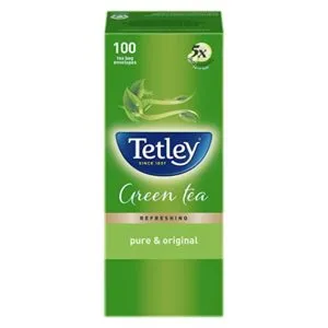 Tetley Green Tea Refreshing 100 Tea Bags Rs 262 amazon dealnloot