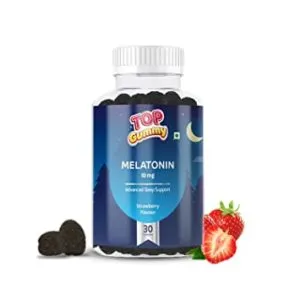 Top Gummy Melatonin 10mg Advanced Sleep Support Rs 99 amazon dealnloot