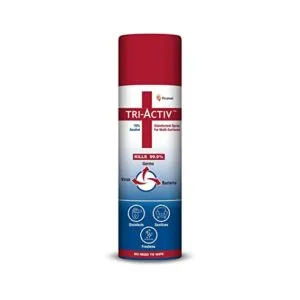 Tri Activ 70 Alcohol Based Disinfectant Spray Rs 115 amazon dealnloot