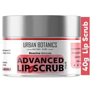 UrbanBotanics Advanced Lip Scrub for Lightening and Rs 379 amazon dealnloot