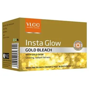 VLCC Natural Sciences Insta Glow Gold Bleach Rs 257 amazon dealnloot