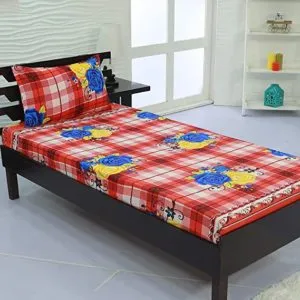 Valito Microfiber 90 GSM Single Bedsheet 235 Rs 149 amazon dealnloot
