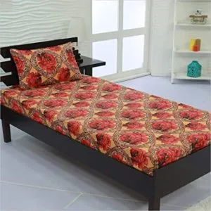 Valito Microfibre 90 TC Bedsheet Single_Yellow Rs 149 amazon dealnloot