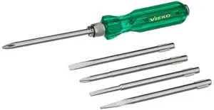 Visko Tools 101 Screwdriver Kit Red 6 Rs 99 amazon dealnloot
