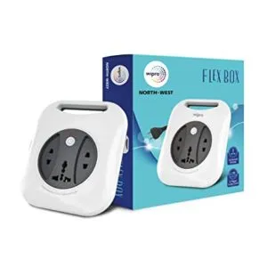 Wipro Flex Box with universal socket and Rs 299 amazon dealnloot