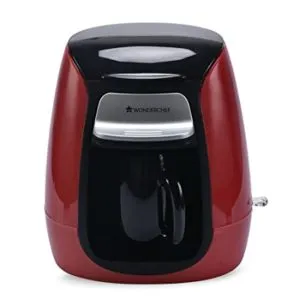 Wonderchef 1 Cup Coffee Brewer Red Black Rs 1089 amazon dealnloot