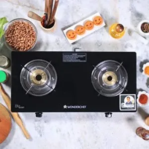 Wonderchef Power Glass Top 2 Burner Gas Rs 1749 amazon dealnloot