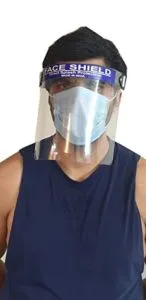 Woschmann Safety Face Shield Transparent Full Face Rs 135 amazon dealnloot
