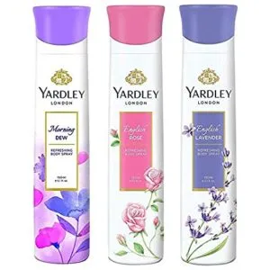 Yardley London Refreshing Deo Body Spray Tripack Rs 370 amazon dealnloot