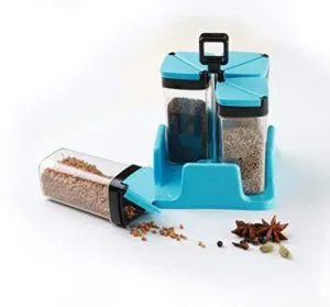 Yellow Leaf Products Dining Set Spice Rack Rs 199 amazon dealnloot
