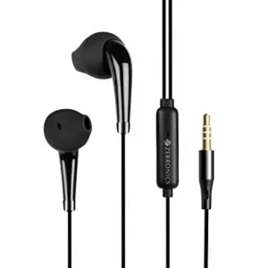 Zebronics Zeb Calyx Wired Earphone Comes with Rs 183 amazon dealnloot