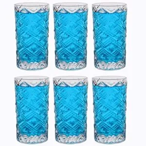 Ziva Cadila Long Drink Glass 6 Pcs Rs 289 amazon dealnloot