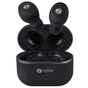 Zoook Rocker Twins Bluetooth Earbuds 100H Standby Rs 1499 amazon dealnloot