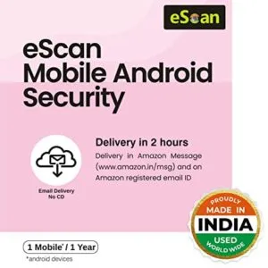 eScan 1 User 1 Year Mobile Android Rs 25 amazon dealnloot
