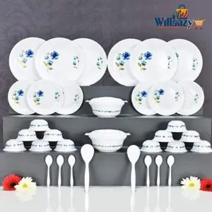 willanzy Plastic Light Weight Dinner Set of Rs 946 amazon dealnloot