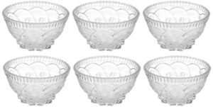 Amazon Brand Solimo Glass Bowl Set 6 Rs 119 amazon dealnloot