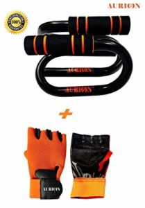 Aurion S Shape Push Up Bar Stand Rs 236 amazon dealnloot