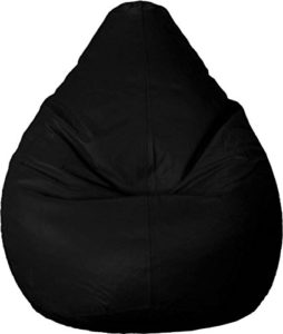CADDYFULL XXXL Bean Bag Without Beans Black Rs 499 amazon dealnloot