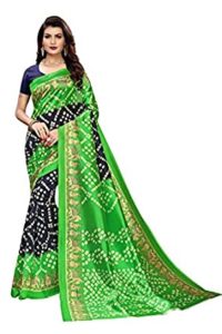 Clothzy Women s Art Silk Saree With Rs 125 amazon dealnloot