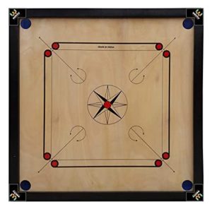 Gencliq Wooden Carrom Board Without Coins Striker Rs 443 amazon dealnloot