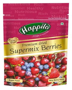 Happilo Premium International Supermix Berries 200g Pack Rs 365 amazon dealnloot
