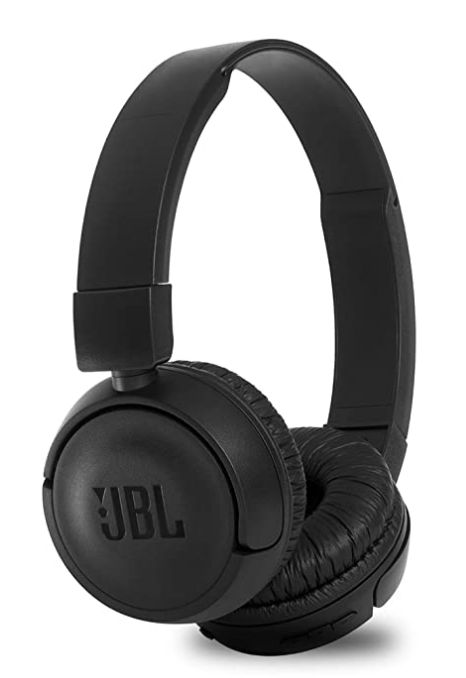 JBL T460BT Extra Bass Wireless On-Ear Headphones with 11 Hours Playtime & Mic (Black)
