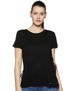 Lee Women s Slim Fit T Shirt Rs 376 amazon dealnloot