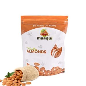 Maaqui Healthy Almonds California 250 Gm Rs 193 amazon dealnloot