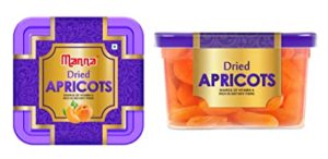 Manna Dried Apricots 360g 180g x 2 Rs 290 amazon dealnloot