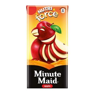 Minute Maid Nutriforce Apple Pack of 20 Rs 85 amazon dealnloot