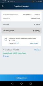 Mobikwik Credit card offer