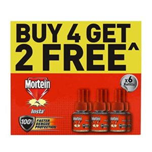 Mortein Liquid Vaporizer Refill Buy 4 Get Rs 259 amazon dealnloot