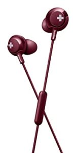 Philips Bass SHE4305 Headphones with Mic Red Rs 349 amazon dealnloot