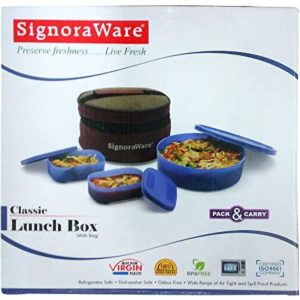 Signoraware Classic Lunch Box Rs 198 amazon dealnloot